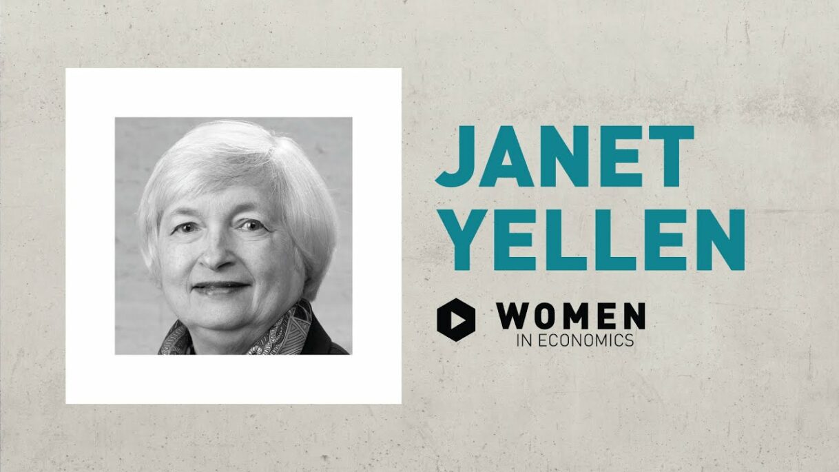 Janet Yellen, the first (?) woman chairman (not chairwoman!) of the FED