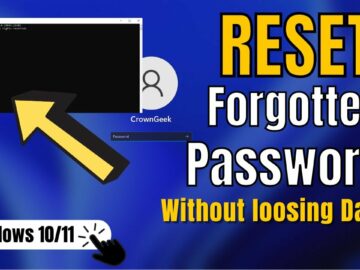 How to force a password change when you don’t have your windows 10/11 password (forgotten password or black hat intrusion attempt).